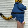 Zootopia Officer Clawhauser Disney Store Stamped Cuddly Plush approx. 14 Used Please look at the pictures Image 5