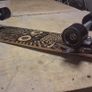Mongoose Sugar/Paisley Skull Skateboard Image 3
