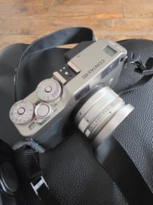 Contax Contax G1 Green label 35mm Film Camera Planar 35mm f2 Lens