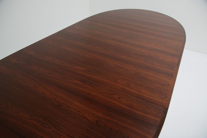 Vintage Rosewood Extending 10 Seater Dining Table Model 212 by Arne Vodder, 1960s