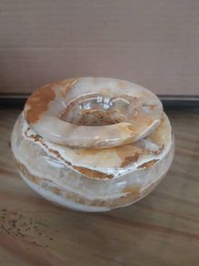 Retro Style Marble Ashtray