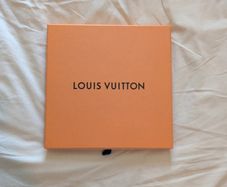 Louis Vuitton Rose Poudre Trunks Print Bandeau Scarf