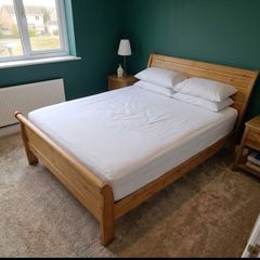 King size bed frame