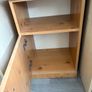 Wooden desk and locker Image 6