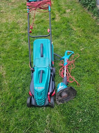 lawnmower and strimmer