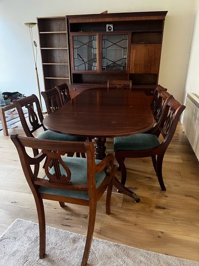 Bespoke solid wood Higginbotham Fairview Dining set