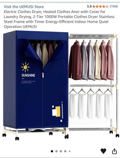 cloth dryer portable