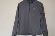 asics running top size medium ptp 20" Grey In excellent condition