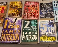 9 x James Patterson books