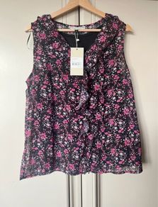 Rowen Avenue sleeveless womens blouse uk10