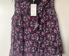 Rowen Avenue sleeveless womens blouse uk10