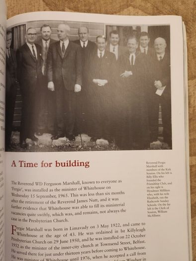 Amazing Grace. The Story Of Whitehouse Presbyterian Church 1867-2017. By Alf Mccreary. Signed First Edition Large Volume Paperback In Good Condition.