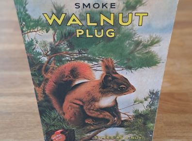 Card Sign for Walnut Plug