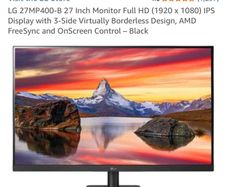 LG Full HD 27" Monitor