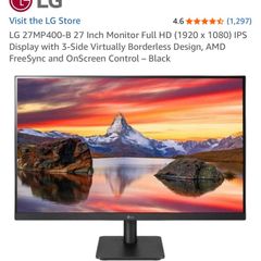 LG Full HD 27" Monitor