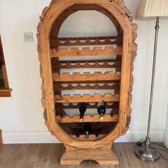living room wine rack