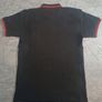 Fred Perry M3600 Men's Twin Tipped Polo Shirt XXL Black Red Made in Portugal Image 5