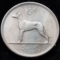 Ireland - 1962 - 6 Pence - KM.13a - AU - [669]
