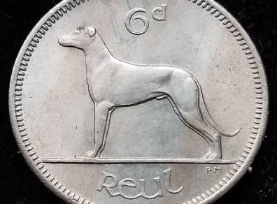 Ireland - 1962 - 6 Pence - KM.13a - AU - [669]