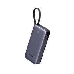 UGREEN USB C, 45W, 20000mah, Nexode Power Bank with Built-in Cable, Fast Charging 3-Way Output Portable Charger