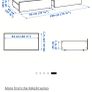 ikea malm under bed drawers Image 2
