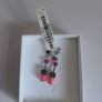 Coeur de Lion GeoCUBE Viva Magenta Pink Swarovski Crystal Earrings New Boxed CAN POST Image 6