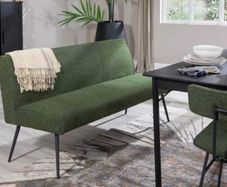 Decker Bench With Back -moss Green