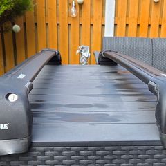 Thule WingBar Evo Aerodynamic Adjustable Roof Bars 98cm  Perfect for flush rails