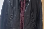 New DKNY Leather Jacket
