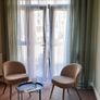 4 x Panels of Cream Voile 57" wide x 90" drop - 2 pairs Image 4