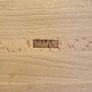 Vintage Danish Bodum Solid Staved Wood Bowl Image 6