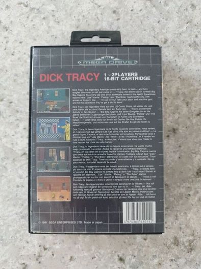 Dick Tracy - Sega Megadrive