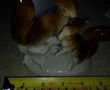 Lovely bone china squirrel.