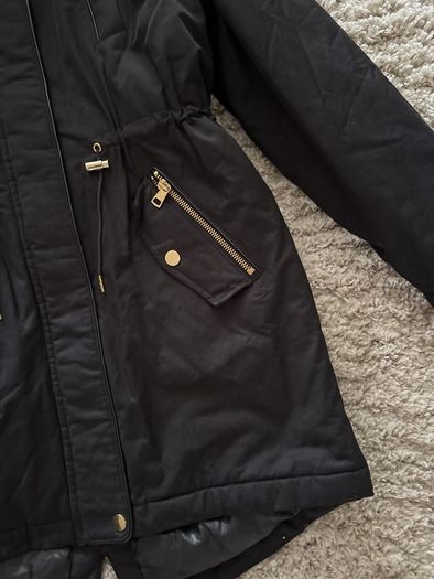 Next fully lined hooded winter coat age 12 as new!
