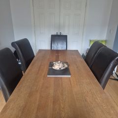 Solid Oak Dining Table