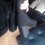 beautiful, bershka black knitted sock ankle boots Image 5