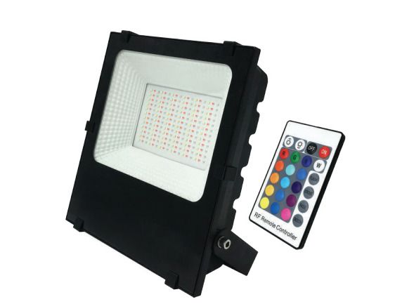 Colour Change Floodlight RGB with Remote