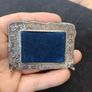 Silver Scenes Double Photo Frame with Open Windows  Flowers with Engraved Poem Silver Plated Photo Frame 1987 Image 9