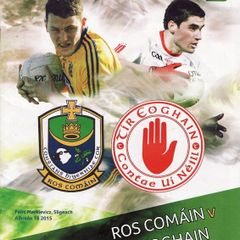 2015 Roscommon v Tyrone - GAA U21 All-Ireland Semi-Final Programme
