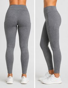 Gray high waisted sports leggings S/M