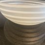 vintage mid century Leonardo Germany "Twist " Glass Bowl Image 6