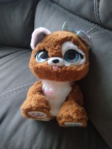 Present Pets Glitter Puppy Interactive Plush Pet Toy with Over 100 Sounds!