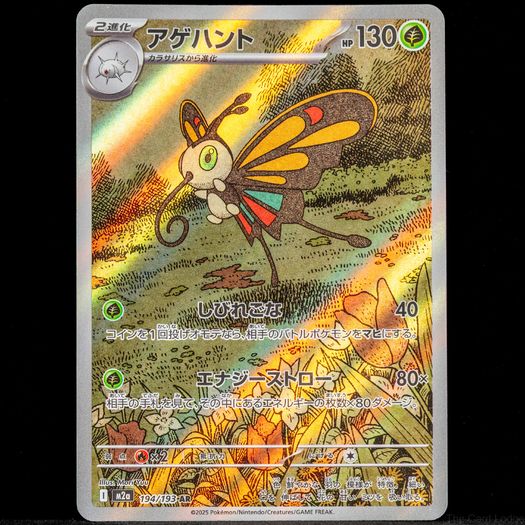 Beautifly 194/193 Illustration AR Rare Holo Japanese Mega Dream EX Pokemon Card m2a