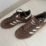 Adidas Handball Spezial Brown Suede Trainers Image 10