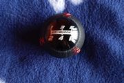 Genuine MUGEN Red Leather Shift Knob