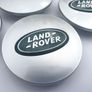 1set LAND ROVER Silver with Green logo 63mm Alloy Wheel Center Caps cap Hub Cover 63 Land L322 Image 6