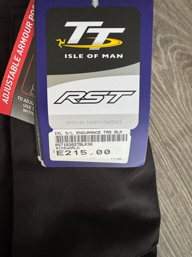 RST motorcycle jacket and pants