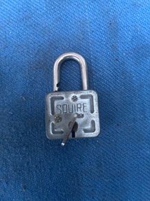 Vintage Squire Luggage lock