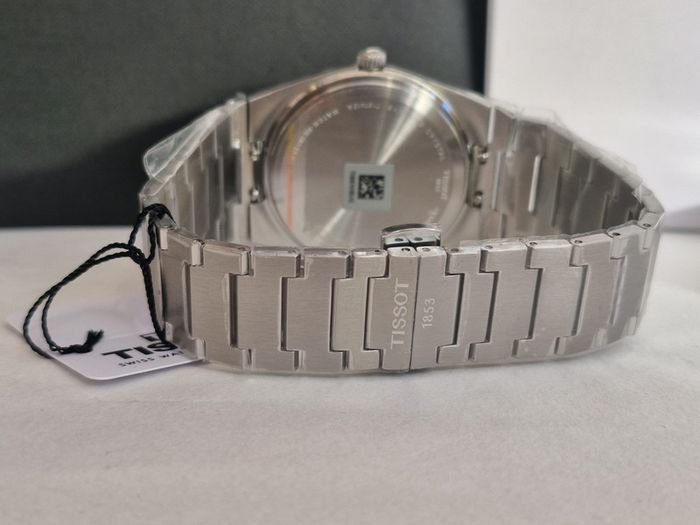 Tissot PRX 40mm Black Dial Steel Case Bracelet Watch T1374101105100