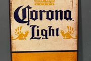 Corona Light Tin Metal Sign